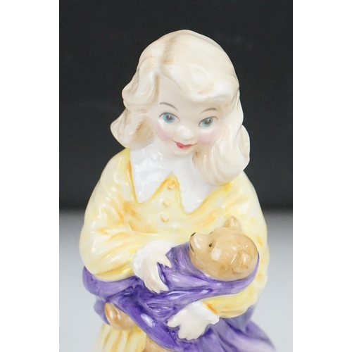 89 - Three Royal Doulton Ltd Edn NSPCC Porcelain Figurines to include Charity (HN3087), Faith (HN3082) an... 