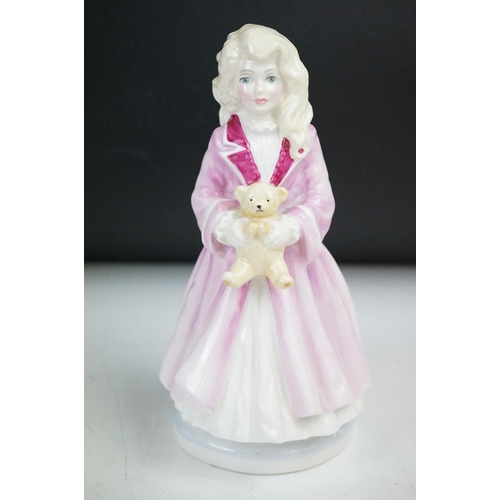 89 - Three Royal Doulton Ltd Edn NSPCC Porcelain Figurines to include Charity (HN3087), Faith (HN3082) an... 