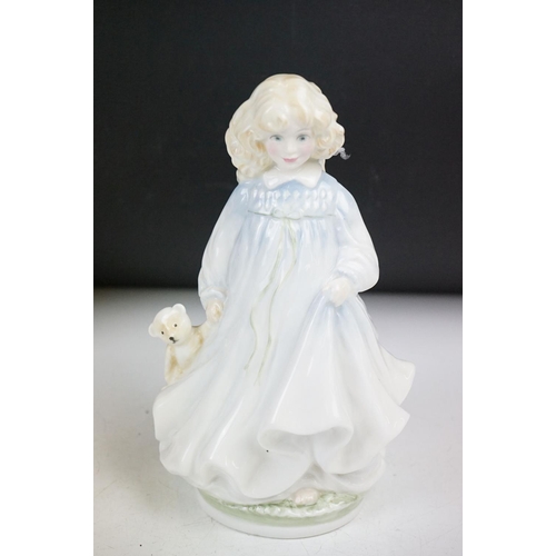 89 - Three Royal Doulton Ltd Edn NSPCC Porcelain Figurines to include Charity (HN3087), Faith (HN3082) an... 