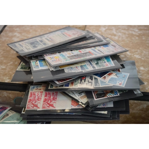 376 - A collection of British, Commonwealth and world stamps contained within seven albums together with a... 