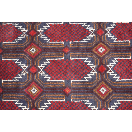 503 - New Baluchi Woollen Rug, 142cm x 80cm