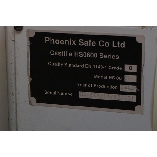 522 - Phoenix Castille 6 Series Electronic Safe, with code, 44cm wide x 46cm deep x 44cm high