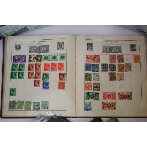 356 - A large collection of British and world stamps, mostly within albums to include First Day Covers And... 