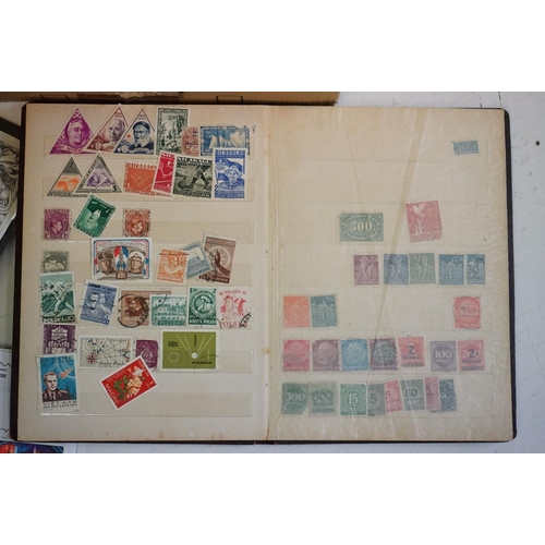 356 - A large collection of British and world stamps, mostly within albums to include First Day Covers And... 