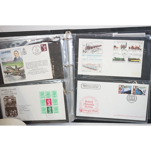 357 - A large collection of British, Commonwealth and world stamps, mostly within albums to include First ... 