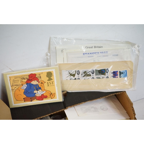 361 - A large collection of mainly British First Day Covers And PHQ cards contained within two boxes.