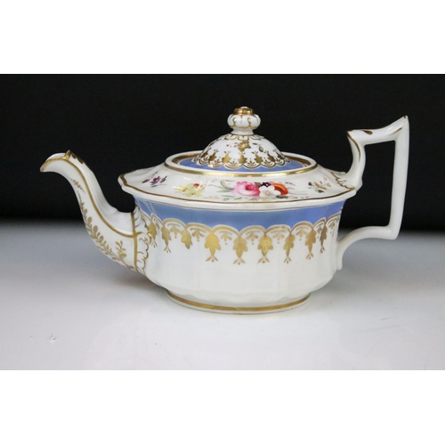 108 - Collection of 19th century onwards tea & coffee ware, 20 pieces, to include T Haviland Limoges (thre... 