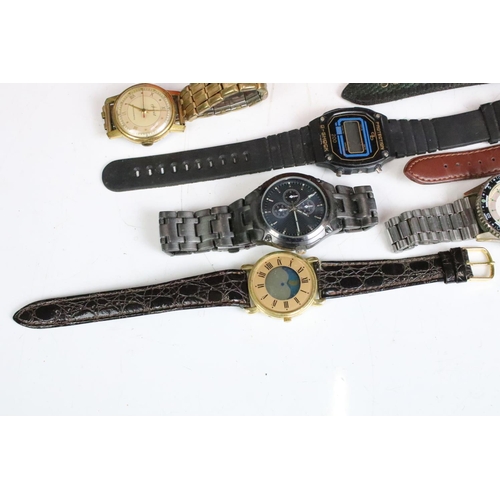 278 - Collection of vintage watches including LCD, Swiss Made, Seiko etc.