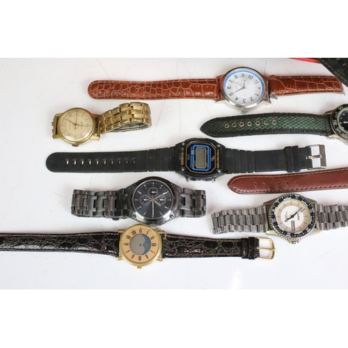 278 - Collection of vintage watches including LCD, Swiss Made, Seiko etc.