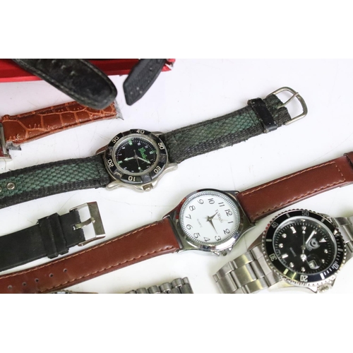 278 - Collection of vintage watches including LCD, Swiss Made, Seiko etc.