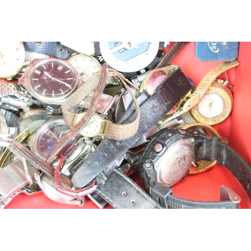 278 - Collection of vintage watches including LCD, Swiss Made, Seiko etc.