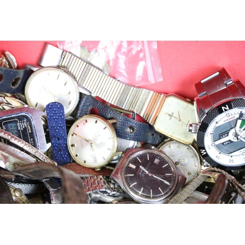 278 - Collection of vintage watches including LCD, Swiss Made, Seiko etc.