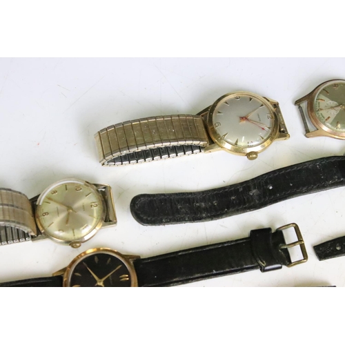 285 - Collection of vintage watches including Seiko, Oris Aristo, Sekonda Auto etc.