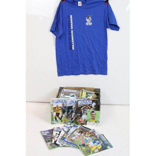 591 - Football Programmes - Bristol Rovers FC, a collection of approx. 140 general league and cup, mostly ... 