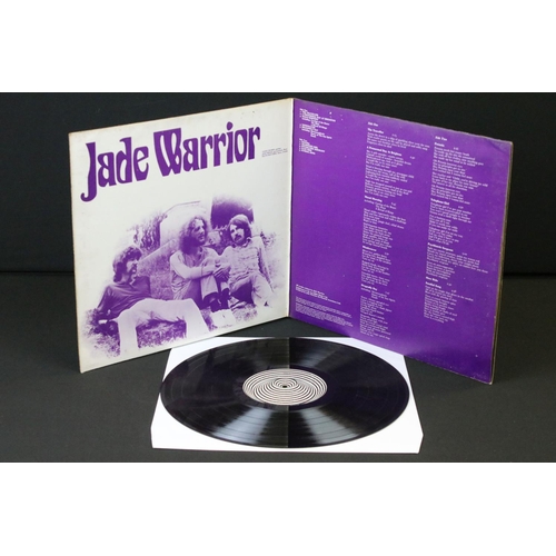 103 - Vinyl - Jade Warrior self titled original UK 1st pressing LP on Vertigo Records 6360 033. Large swir... 