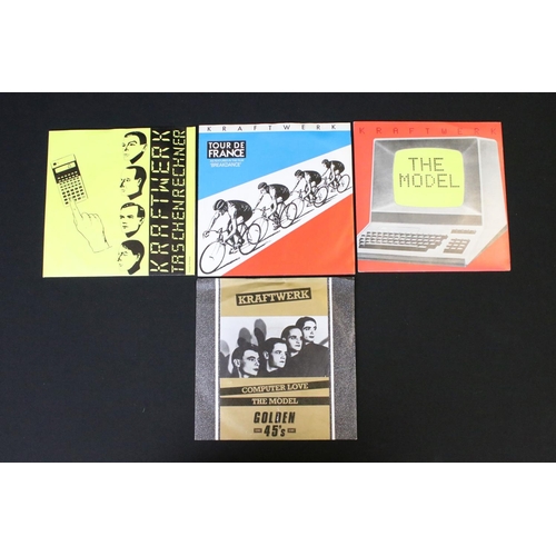 83 - Vinyl - 7 Kraftwerk singles including demos, promos, rarities and foreign pressings, to include: The... 