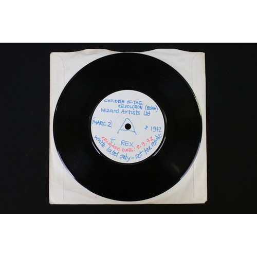 85 - Vinyl - T. Rex – Children Of The Revolution. Original UK 1972 white label test pressing on EMI Recor... 