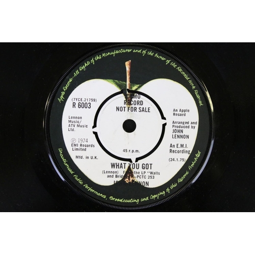 87 - Vinyl - John Lennon #9 Dream. Original UK 1974 demo promo on Apple Records R 6003. 1 G / 1 G mother ... 