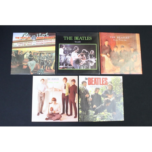 91 - Vinyl - The Beatles Singles Collection. Original UK 1982 26 7” singles box set on Parlophone Records... 