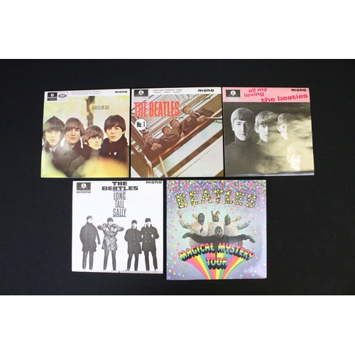 92 - Vinyl - The Beatles E.P. Collection. Original UK 1981 14 EP (one double) box set on Parlophone Recor... 