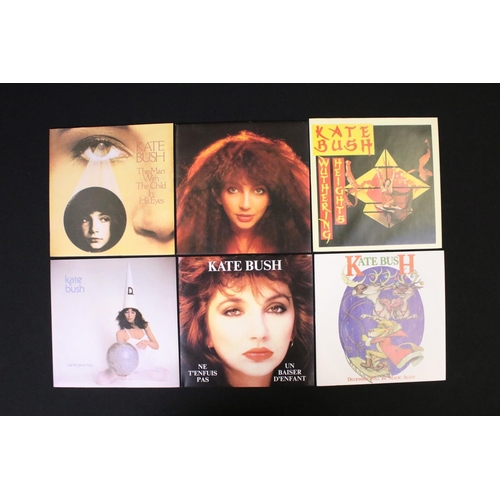 95 - Vinyl & Autograph - Kate Bush The Single File 1978-1983. Original UK 1983 13 singles box set with bo... 