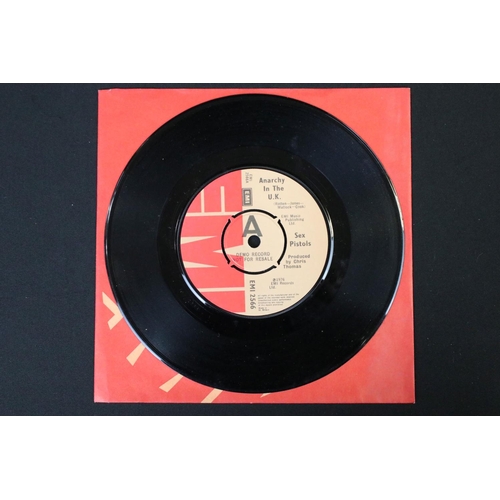 99 - Vinyl - Sex Pistols - Anarchy In The UK. Original UK 1st pressing demo promo on EMI Records EMI 2566... 