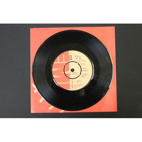 99 - Vinyl - Sex Pistols - Anarchy In The UK. Original UK 1st pressing demo promo on EMI Records EMI 2566... 