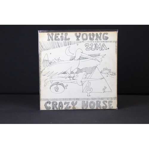 145 - Vinyl -20  Neil Young LPs and one box set to include Way Down In The Rust Bucket box set, Crazy Hors... 