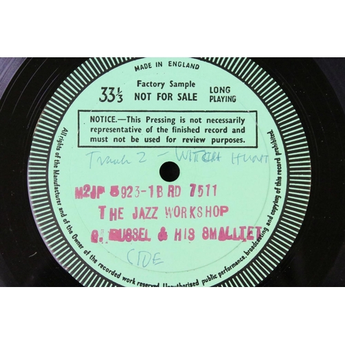 271 - Vinyl - 5 UK 1960’s promo test pressing jazz albums to include George Russell & His Smalltet – The J... 