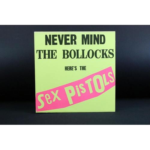 273 - Vinyl - 7 first generation punk albums to include: Sex Pistols - Never Mind The …(Original UK Blue W... 