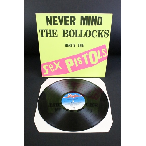 273 - Vinyl - 7 first generation punk albums to include: Sex Pistols - Never Mind The …(Original UK Blue W... 