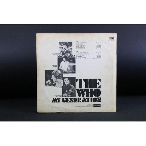 277 - Vinyl - Two Original UK press LPs to include The Who My Generation on Brunswick (LAT 8616) 1B/1B mat... 