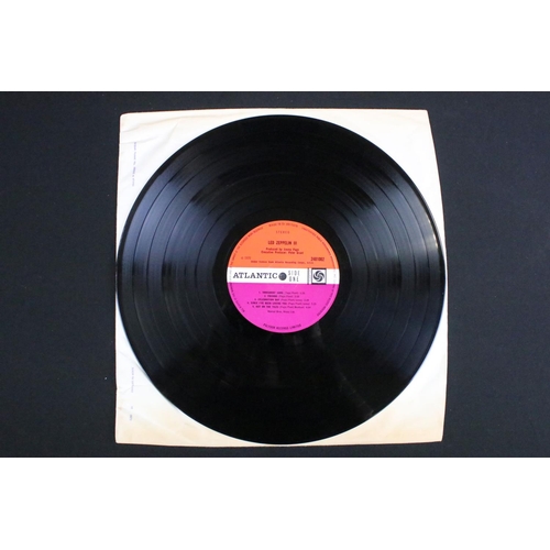 296 - Vinyl - 3 Led Zeppelin LPs to include Two (588198) Lemon Song credit to label and sleeve, Three (240... 