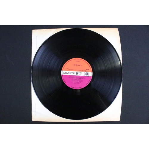 296 - Vinyl - 3 Led Zeppelin LPs to include Two (588198) Lemon Song credit to label and sleeve, Three (240... 