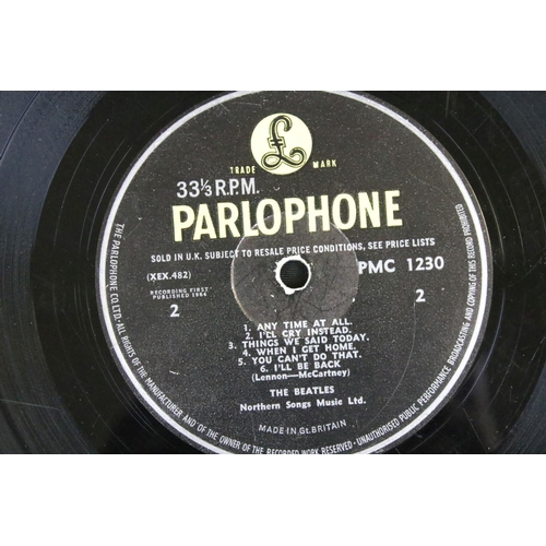 258 - Vinyl - 6 The Beatles / John Lennon LPs to include Sgt Pepper (original mono, wide spine, flame inne... 