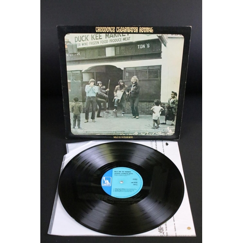 259 - Vinyl - 5 Original UK press Creedence Clearwater Revival LPs to include Self Titled (A1/B1 Blue Libe... 