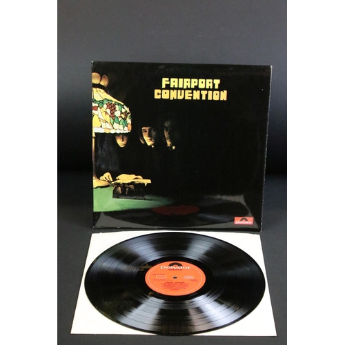 260 - Vinyl - 4 Original UK press Fairport Convention LPs to include self titled (Polydor) Ex, What We Did... 