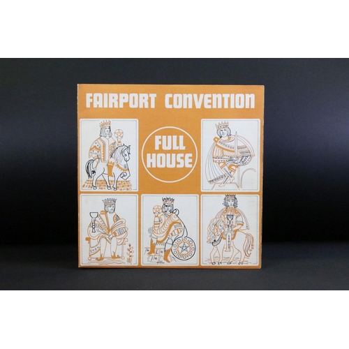 260 - Vinyl - 4 Original UK press Fairport Convention LPs to include self titled (Polydor) Ex, What We Did... 