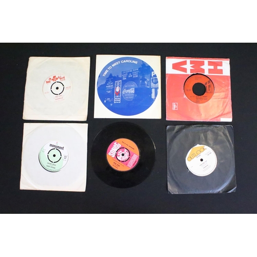 243 - Vinyl - Over 250 1960s and 1970s  7” singles on various labels including private pressings and small... 