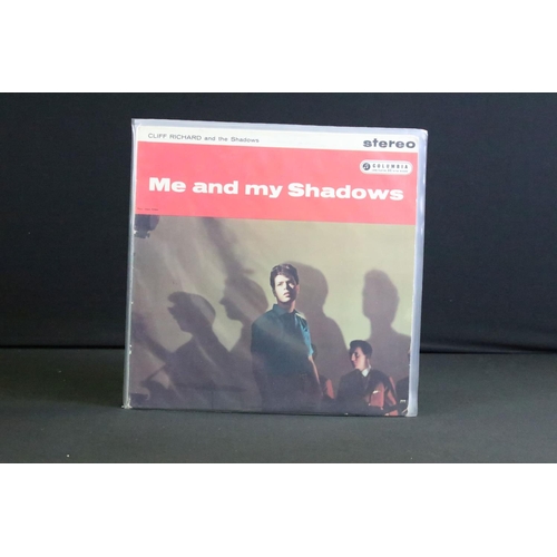 186 - Vinyl - Over 50 Cliff Richards / Shadows & Members LPs including early stereo examples spanning thei... 