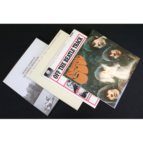 323 - Vinyl - 6 Beatles & related LPs plus one box set (George Harrison) to include The White Album number... 