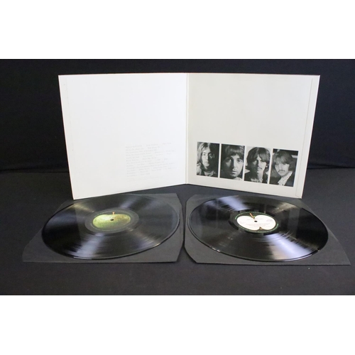 323 - Vinyl - 6 Beatles & related LPs plus one box set (George Harrison) to include The White Album number... 