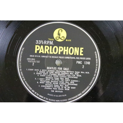 324 - Vinyl - The Beatles Beatles For Sale LP (PMC 1240) 'Sold In UK and The Parlophone Co Ltd to rim of l... 