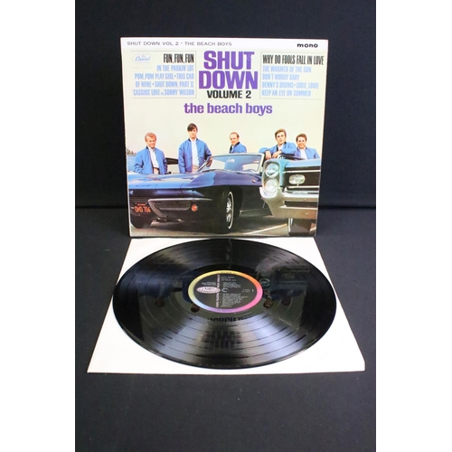 326 - Vinyl - 7 Beach Boys LPs to include Pet Sounds (Capitol ST 2458) Ex, Shut Down Volume 2 (T 2027) Ex,... 