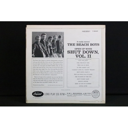 326 - Vinyl - 7 Beach Boys LPs to include Pet Sounds (Capitol ST 2458) Ex, Shut Down Volume 2 (T 2027) Ex,... 