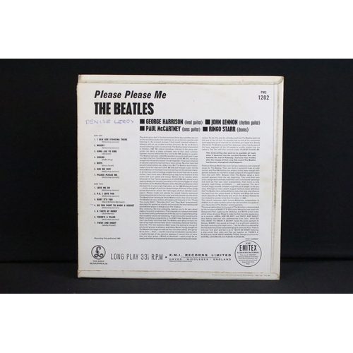 346 - Vinyl - 7 The Beatles LPs to include Please Please Me x 2, With The Beatles x 1, A Hard Days Night x... 