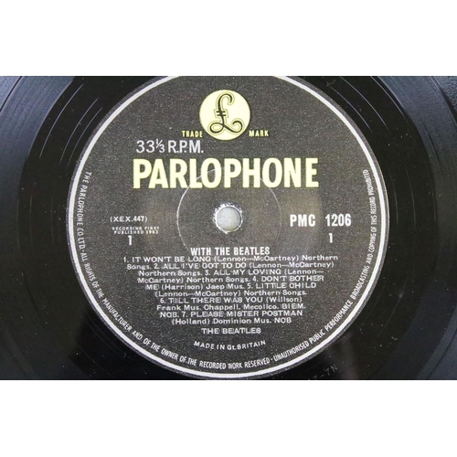 347 - Vinyl - 7 The Beatles LPs to include Please Please Me x 2, With The Beatles x 1, A Hard Days Night x... 