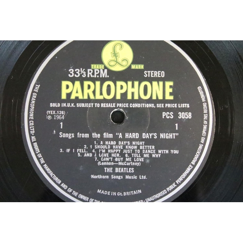 347 - Vinyl - 7 The Beatles LPs to include Please Please Me x 2, With The Beatles x 1, A Hard Days Night x... 