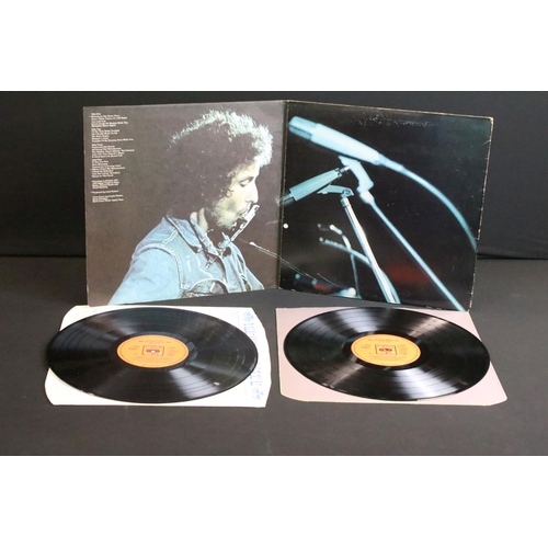 376 - Vinyl - 7 Bob Dylan LPs to include Slow Train Coming, Hard Rain, John Wesley Harding, New Morning, D... 