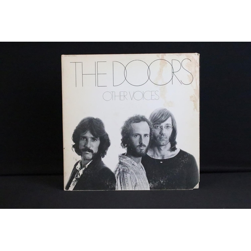 386 - Vinyl - 7 The Doors LPs to include Other Voices, The Soft Parade, Full Circle, 13, Morrison Hotel, C... 